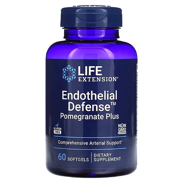 Life Extension, Endothelial Defense Pomegranate Plus 60 Softgels