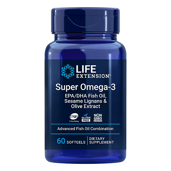 Super Omega 3 60 Softgels Life Extension