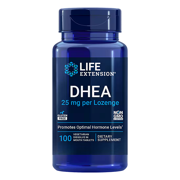 DHEA 25mg 100 Tabletes Life Extension
