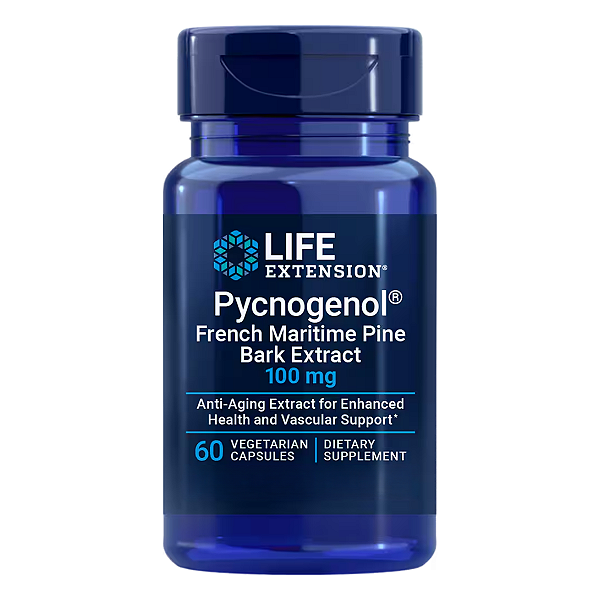Pycnogenol 100mg 60 Cápsulas Life Extension