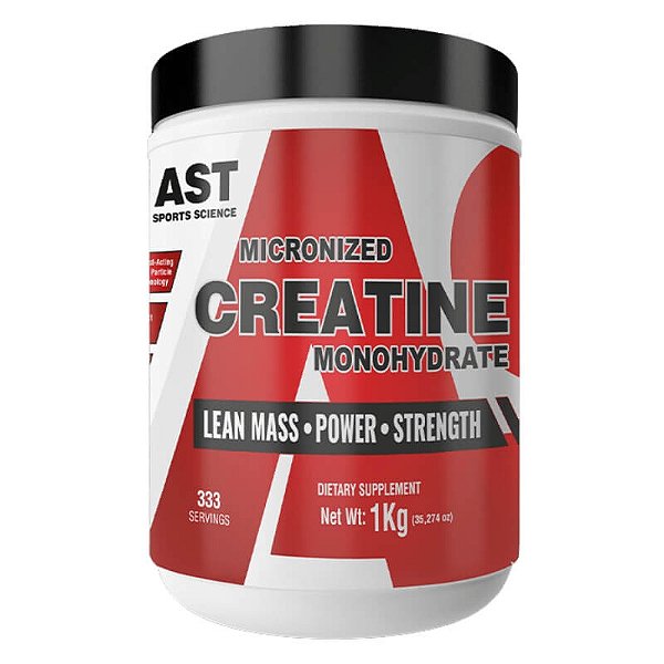 Creatina Micronizada e Monohidratada 1Kg Ast Sports Science