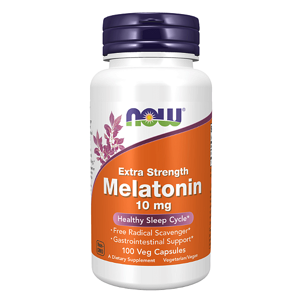 Melatonina 10mg 100 Cápsulas NOW Foods