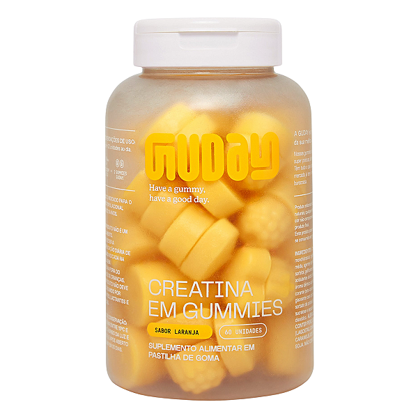 Creatina em Gummies 60 Unidades Guday