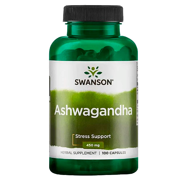 Ashwagandha 450mg 100 Capsulas Swanson