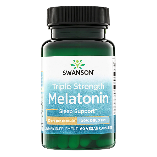 Melatonina 10mg 60 Cápsulas Swanson