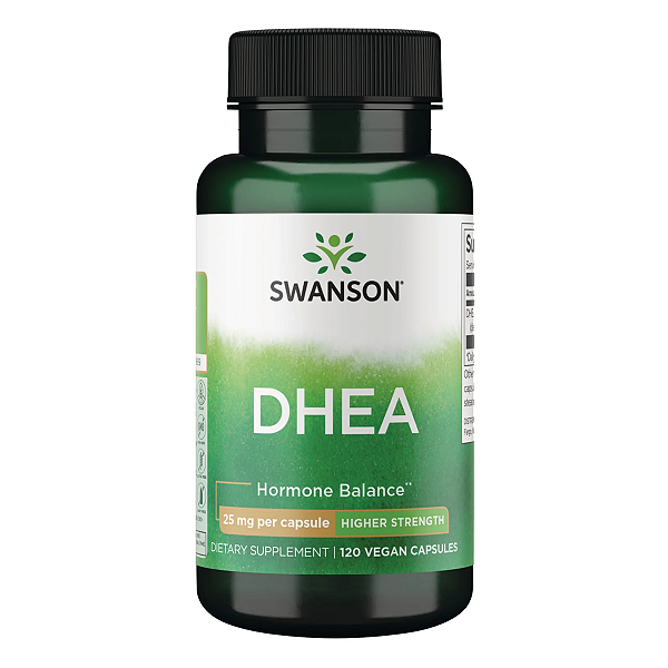 DHEA 25mg 120 Cápsulas Swanson