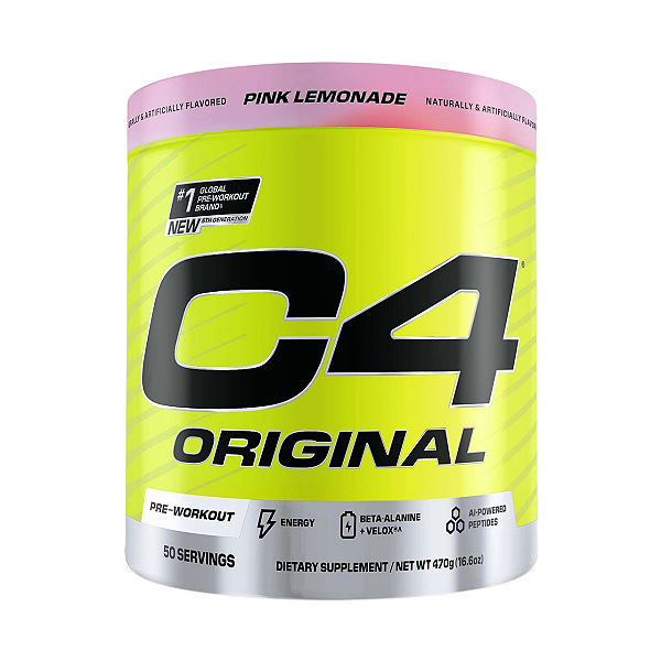 Pré Treino C4 50 Doses Cellucor Pink Lemonade