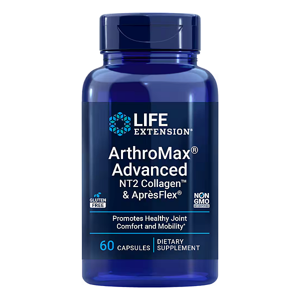 ArthroMax Colágeno NT2 ApresFlex 60 Cápsulas Life Extension