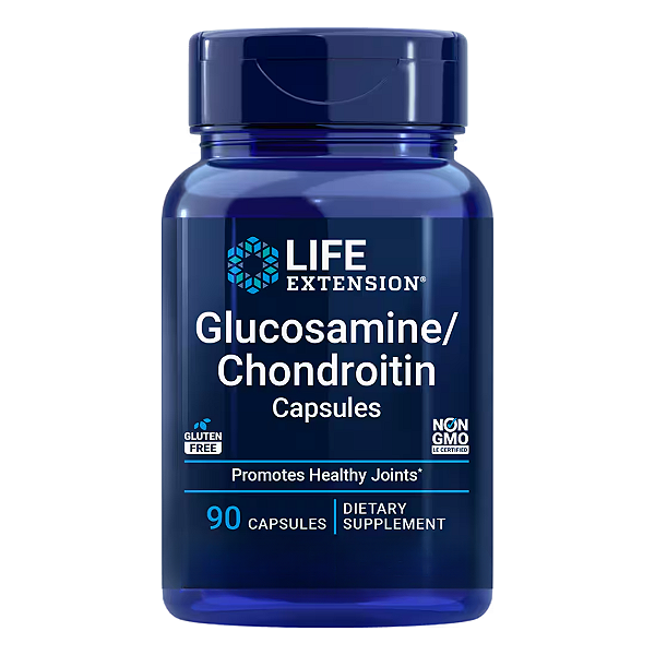 Glucosamina e Condroitina 90 Cápsulas Life Extension