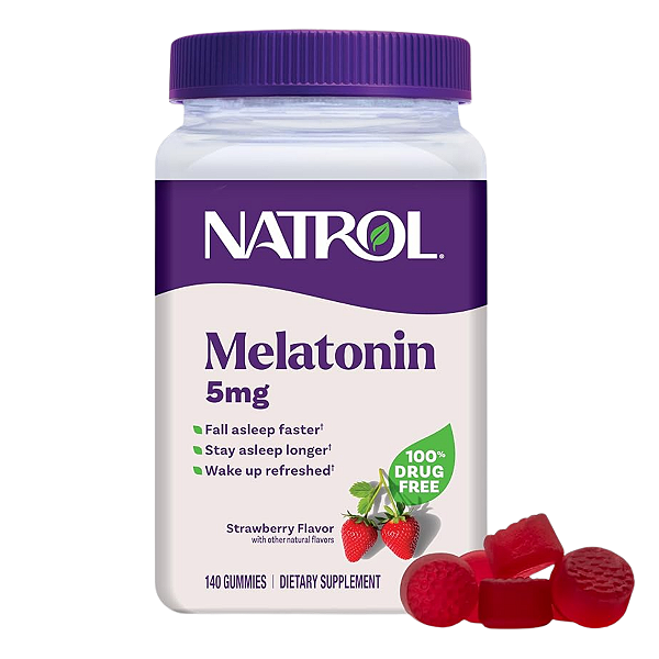 Melatonina 5mg 140 Gomas Natrol
