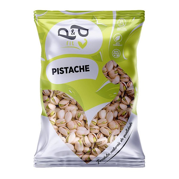 Pistache Com Casca Torrado e Salgado - P&P