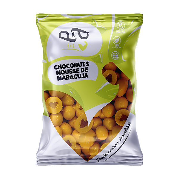 Choconuts P&P Mousse Maracujá Chocolate Drageado