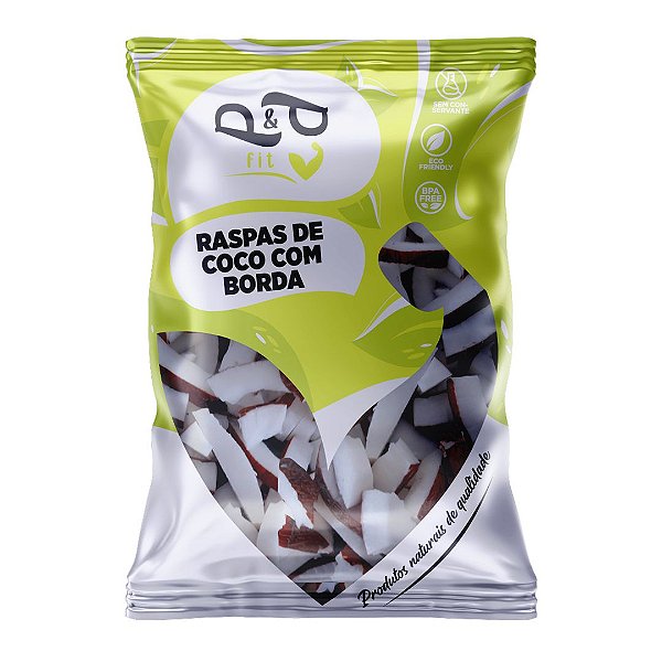 Raspas de Coco com Borda - P&P