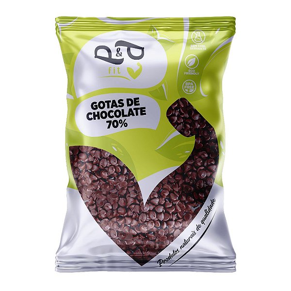 Gotas de Chocolate 70% - P&P