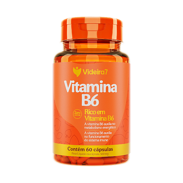 Vitamina B6 100%IDR  - 60 CÁPSULAS