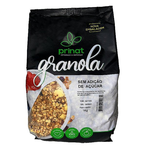 Granola Sem Açúcar Prinat - 1Kg
