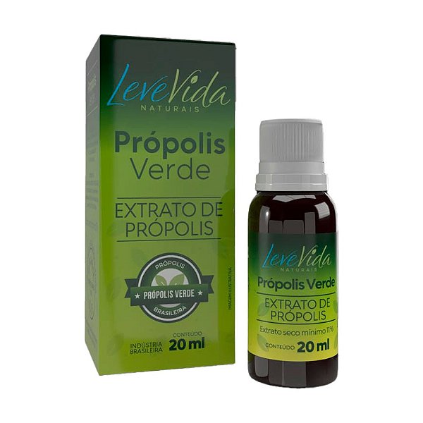 Própolis Verde 11% 20ml - LEVE VIDA