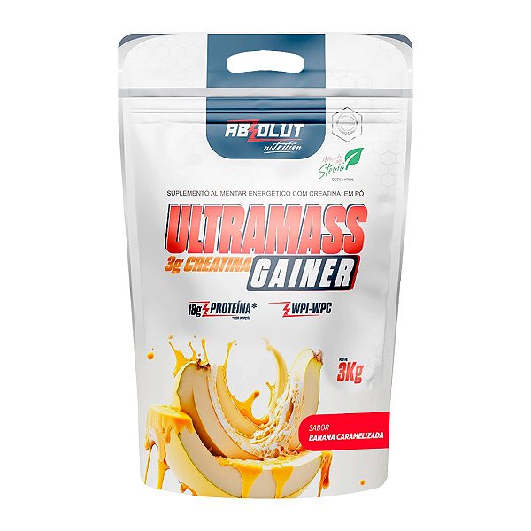 Hipercalórico Banana Caramelizada 3kg - ABSOLUT