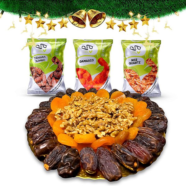 Tâmara Damasco Nozes Super Combo Natal e Festas  - P&P