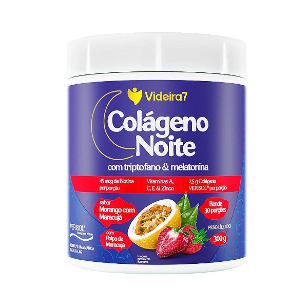 Colágeno Verisol Noite + Vitaminas e Melatonina – 300g