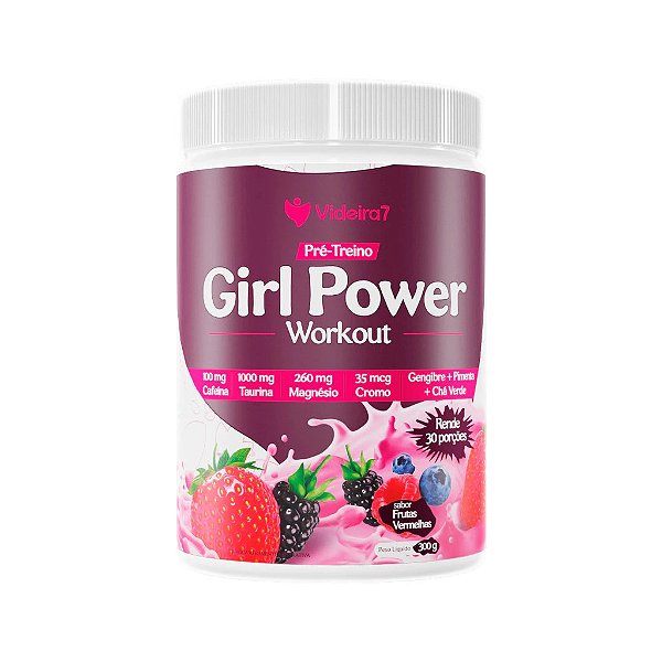 Pré Treino Feminino Girl Power 300g