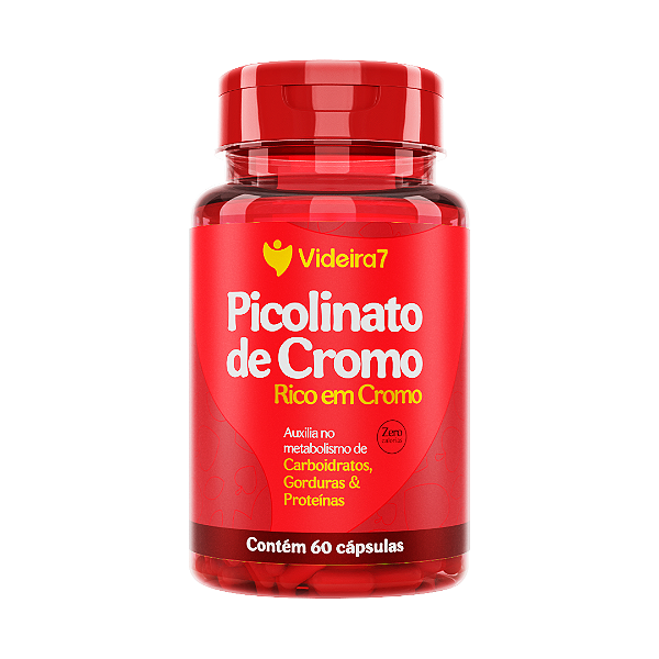 Picolinato De Cromo 100% Idr Cápsula