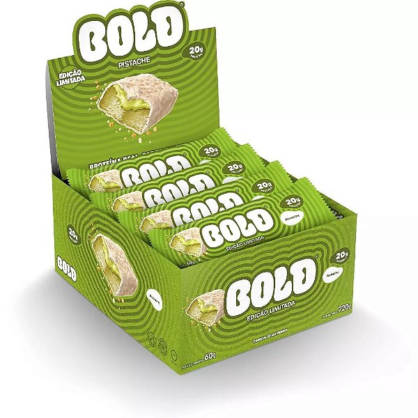 Bold Pistache - Edição Limitada Barra Proteína