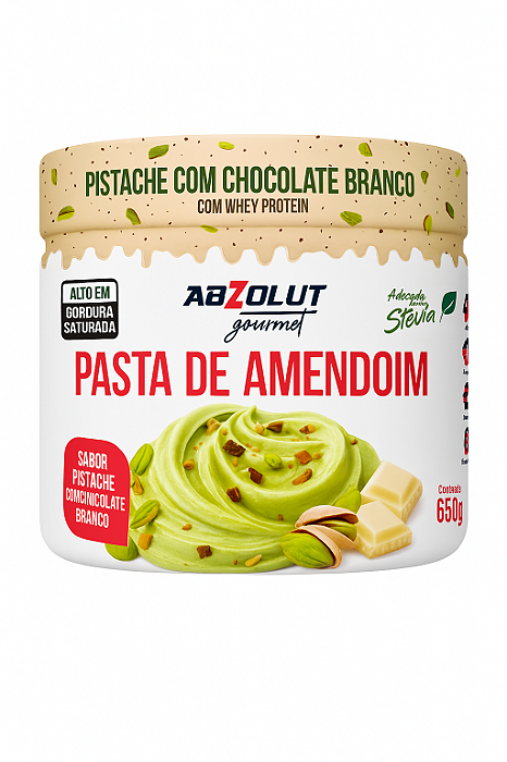 Pasta de Amendoim Sabor Pistache - Absolut