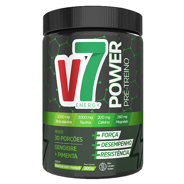 Pré Treino V7 Power 300g