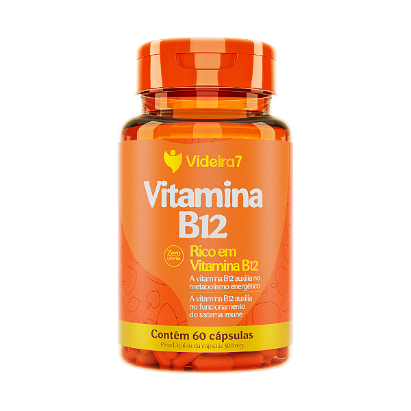 Vitamina B12 412% - 60 Cápsulas
