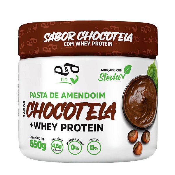 Pasta de Amendoim Gourmet Chocotela 650g - P&P FIT