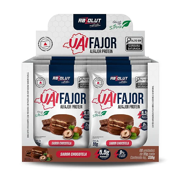 Alfajor Protéico Caixa 6un