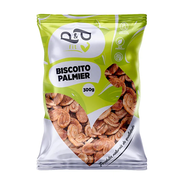 Biscoito Amanteigado Palmier 250g P&P