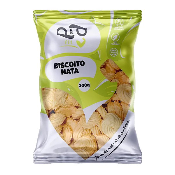 Biscoito Amanteigado Nata 300g P&P