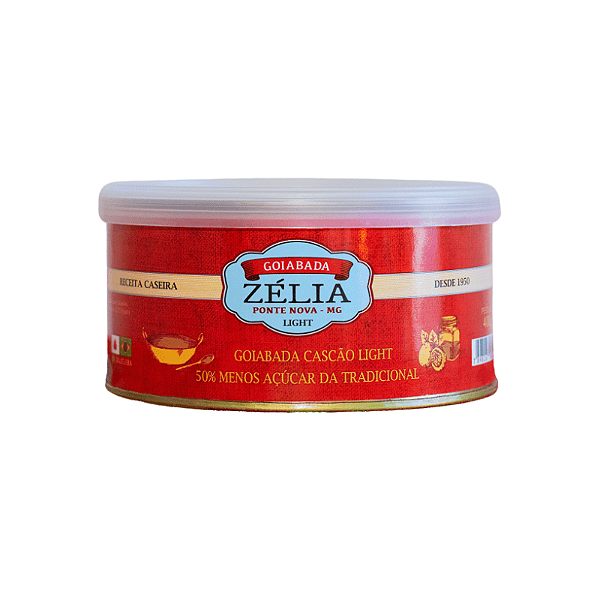Goiabada Light Cascão Cremosa Zélia 400g Lata