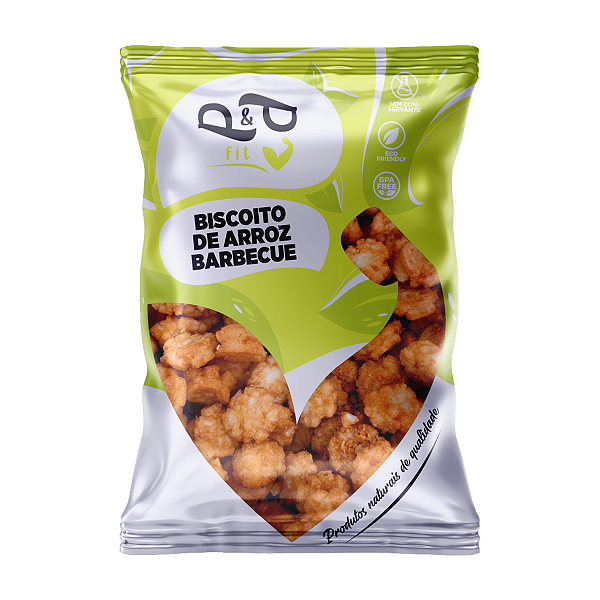 Biscoito de Arroz BBQ - P&P