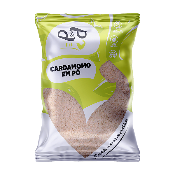 Cardamomo em Pó 100% Puro - P&P