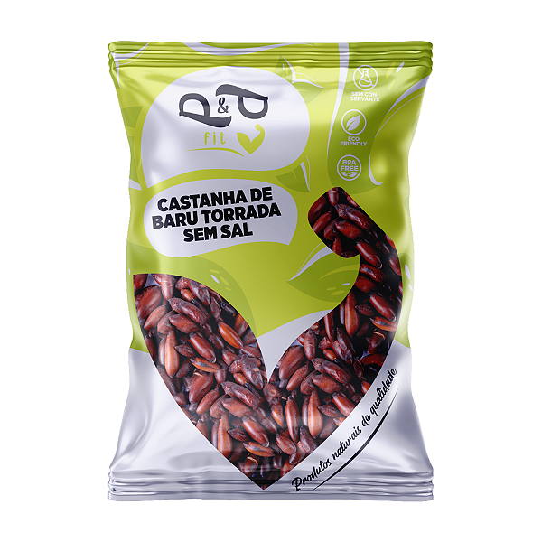 Castanha de Baru Torrada S/ sal - P&P