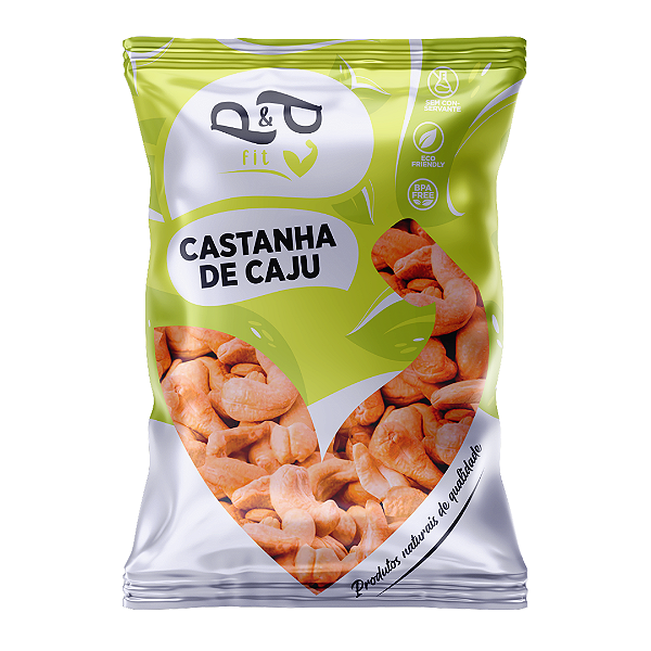 Castanha de Caju Super Large (SLW1) sem Sal  - P&P