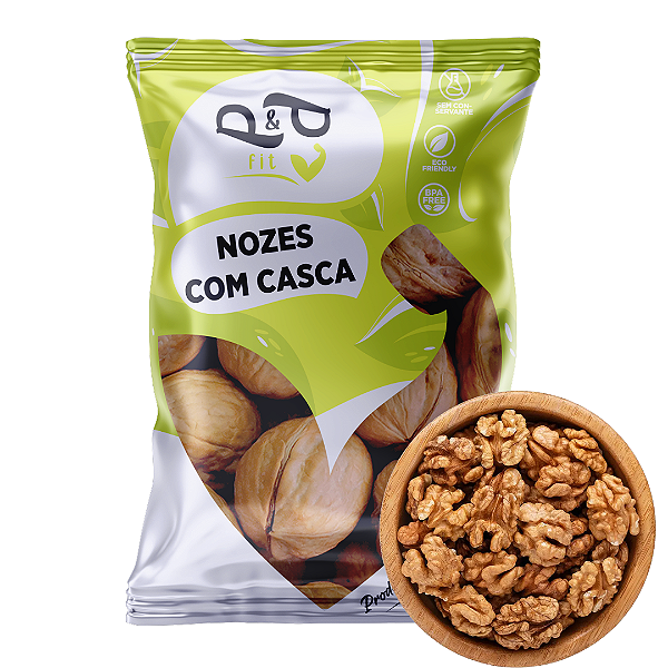 Nozes com Casca P&P