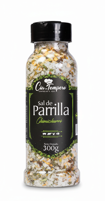 Sal De Parrilla Com Chimichurri 300G CIA DO TEMPERO