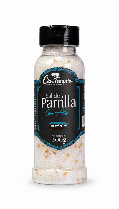 Sal De Parrilla Com Alho 300G CIA DO TEMPERO
