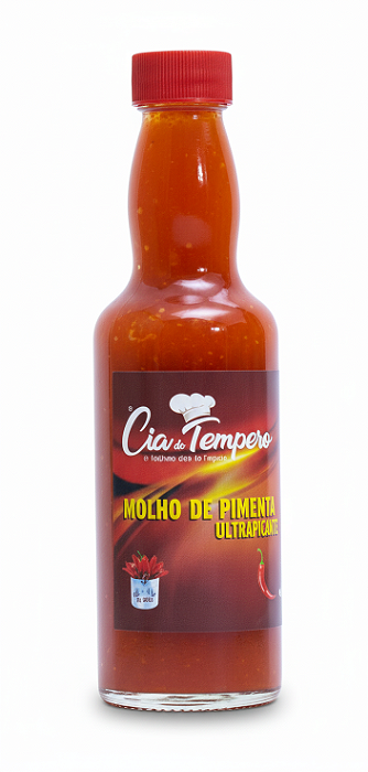 Molho De Pimenta Extra Forte 180ML CIA DO TEMPERO