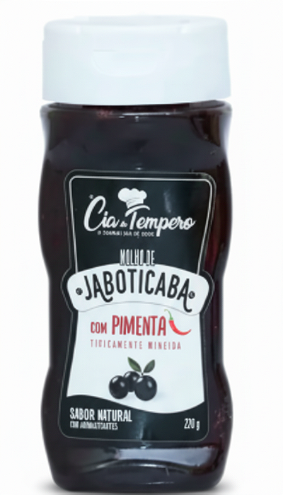 Molho De Jabuticaba Com Pimenta 180ML CIA DO TEMPERO