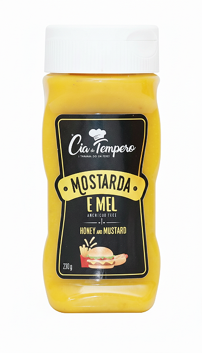 Molho Mostarda E Mel 200ml - CIA DO TEMPERO