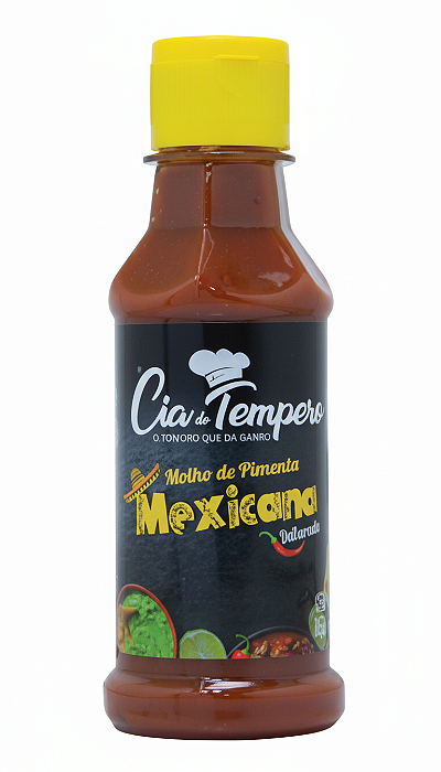Molho Pimenta Mexicana - CIA DO TEMPERO