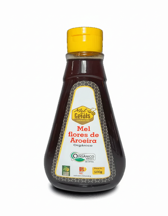 Mel Florada Aroeira Orgânico Triangular 200 G - MEL DAS GERAIS
