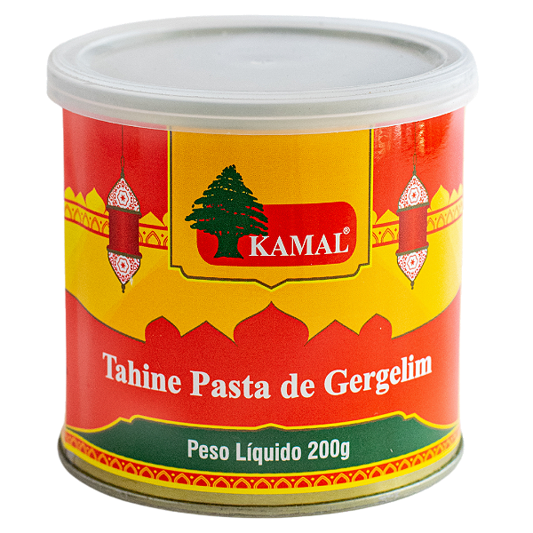TAHINE Pasta de Gergelim Balde lata 200g - Kamal
