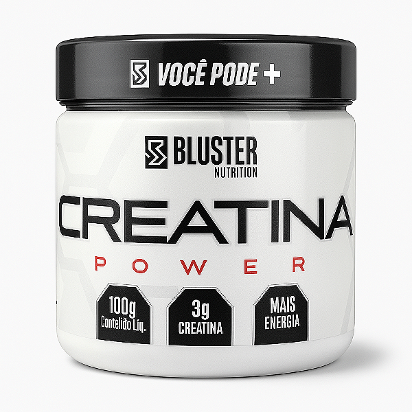 Creatina Monohidratada Bluster Power – 100g | Mais Energia e Performance