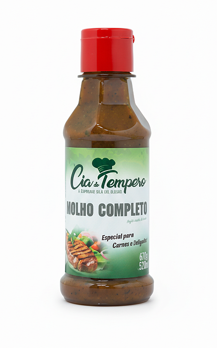 Molho Completo 180ML - CIA DO TEMPERO